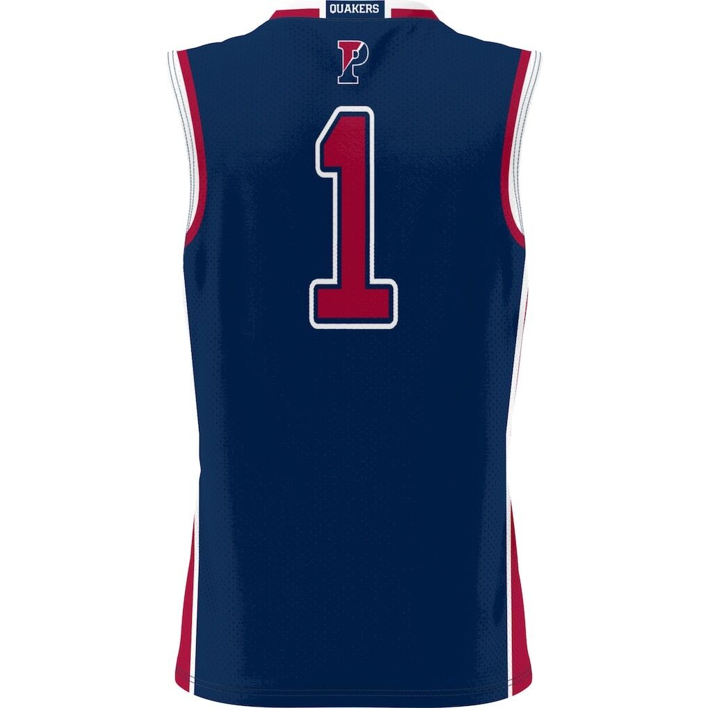 #1 Pennsylvania Quakers GameDay Greats Unisex Lightweight Basketball Jersey