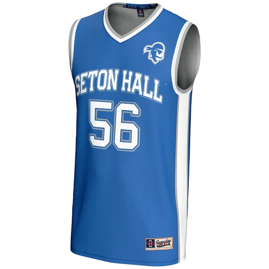 #56 Seton Hall Pirates GameDay Greats Unisex Lightweight Basketball Jersey