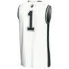#1 Providence Friars GameDay Greats Unisex Lightweight Basketball Jersey - White - Detail View