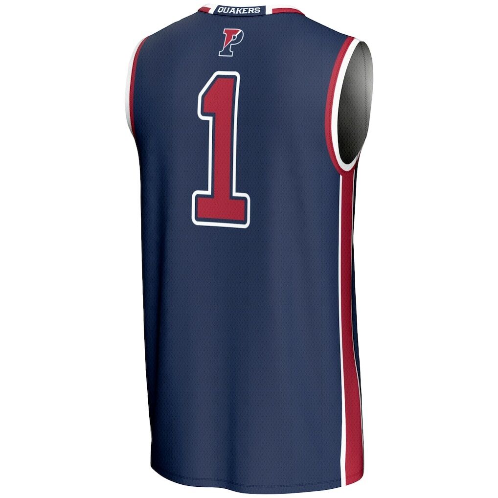#1 Pennsylvania Quakers GameDay Greats Youth Lightweight Basketball Jersey