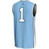 #1 North Carolina Tar Heels GameDay Greats Youth Lightweight Basketball Jersey - - Detail View