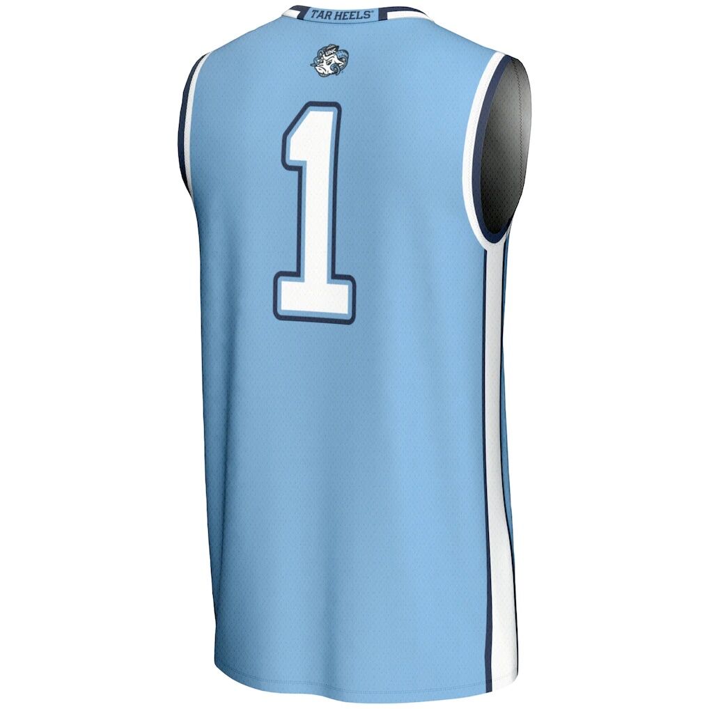 #1 North Carolina Tar Heels GameDay Greats Youth Lightweight Basketball Jersey - Carolina Blue