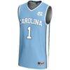 #1 North Carolina Tar Heels GameDay Greats Youth Lightweight Basketball Jersey - - Side View