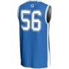 #56 Seton Hall Pirates GameDay Greats Youth Lightweight Basketball Jersey - Blue - Detail View