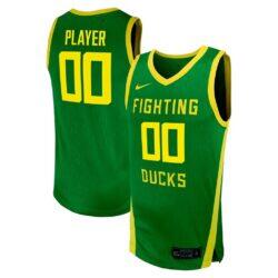 Oregon Ducks Nike Unisex NIL Pick-A-Player Women's Basketball Jersey - Green - Front View
