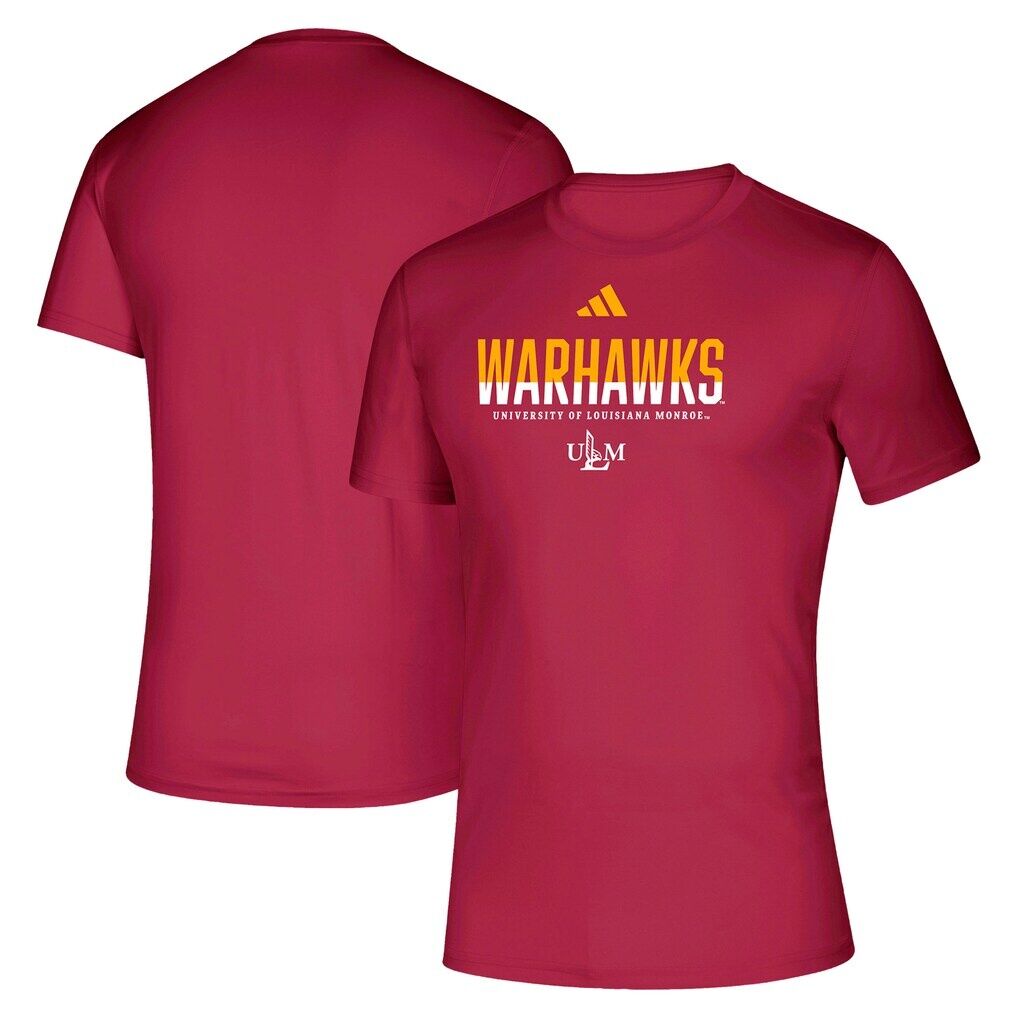 ULM Warhawks adidas Creator T-Shirt - Maroon
