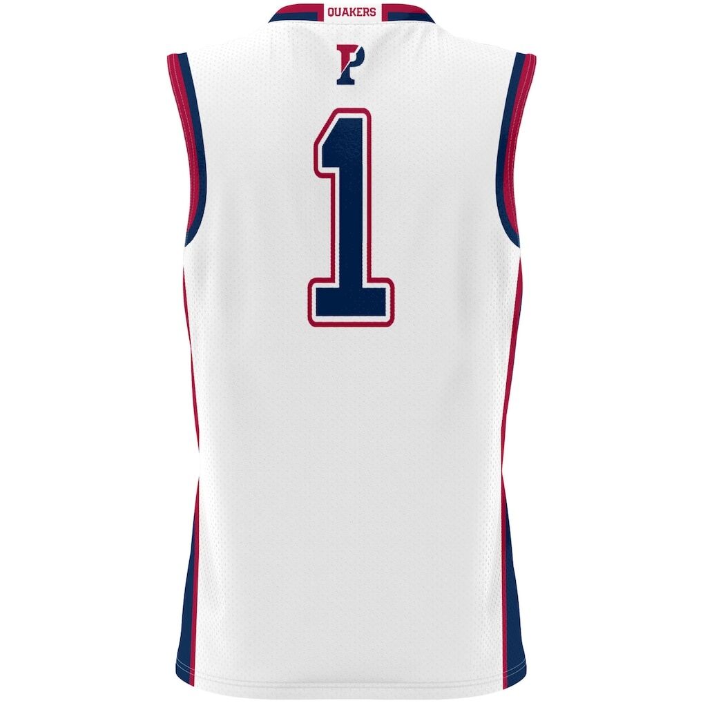 #1 Pennsylvania Quakers GameDay Greats Unisex Lightweight Basketball Jersey