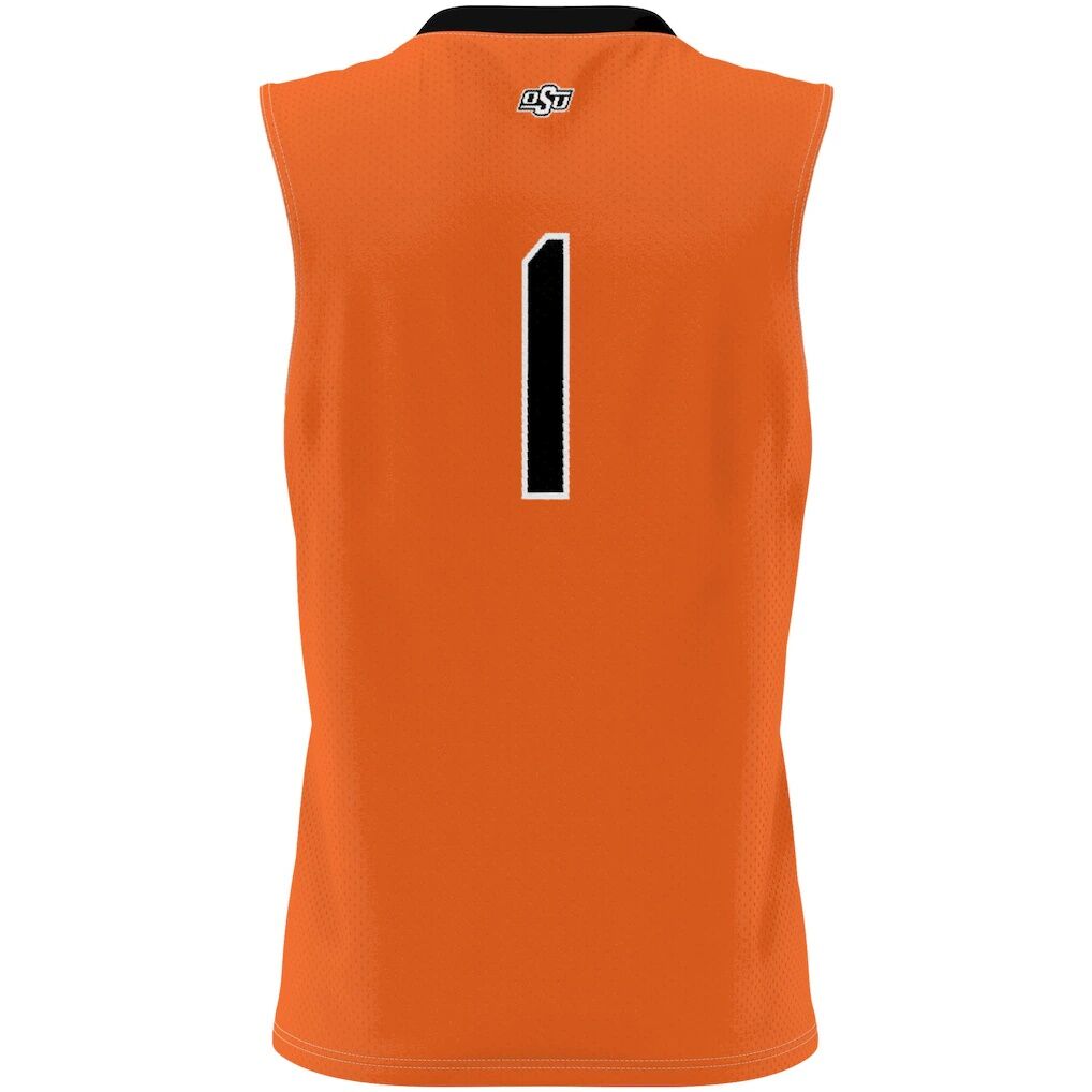 #1 Oklahoma State Cowboys GameDay Greats Unisex Lightweight Basketball Jersey