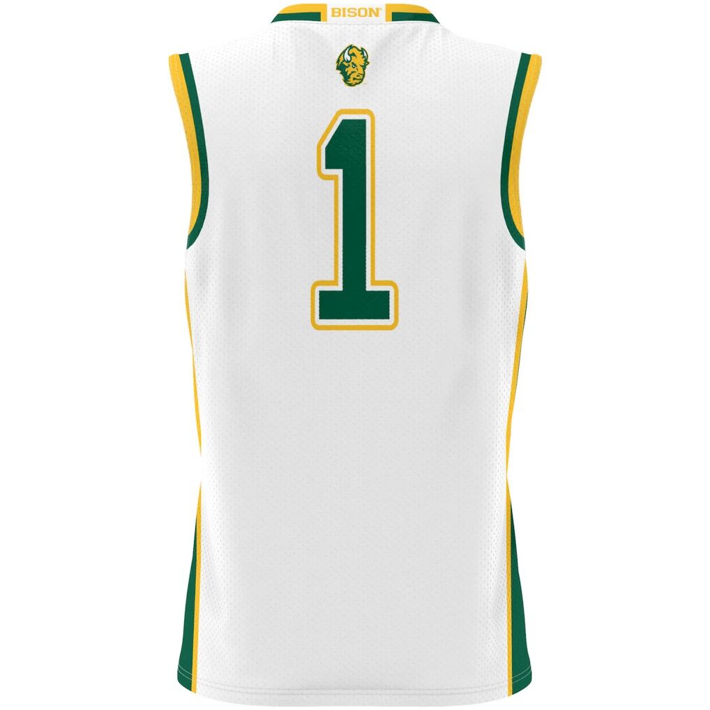 #1 NDSU Bison GameDay Greats Youth Lightweight Basketball Jersey