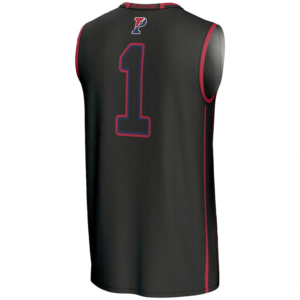 #1 Pennsylvania Quakers GameDay Greats Youth Lightweight Basketball Jersey