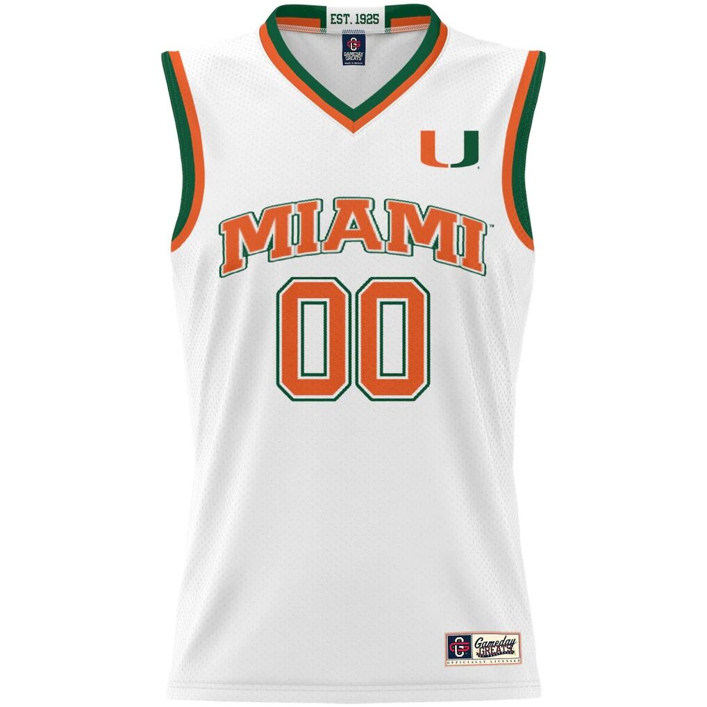 Miami Hurricanes GameDay Greats Youth NIL Pick-A-Player Lightweight Women's Basketball Jersey