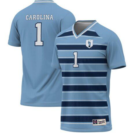 #1 North Carolina Tar Heels GameDay Greats Youth Lightweight Soccer Fashion Jersey - - Front View