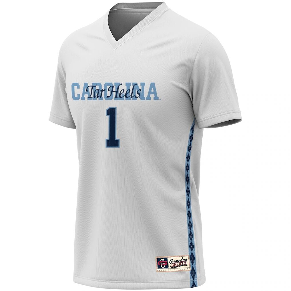 #1 North Carolina Tar Heels GameDay Greats Unisex Women's Soccer Lightweight Fashion Jersey