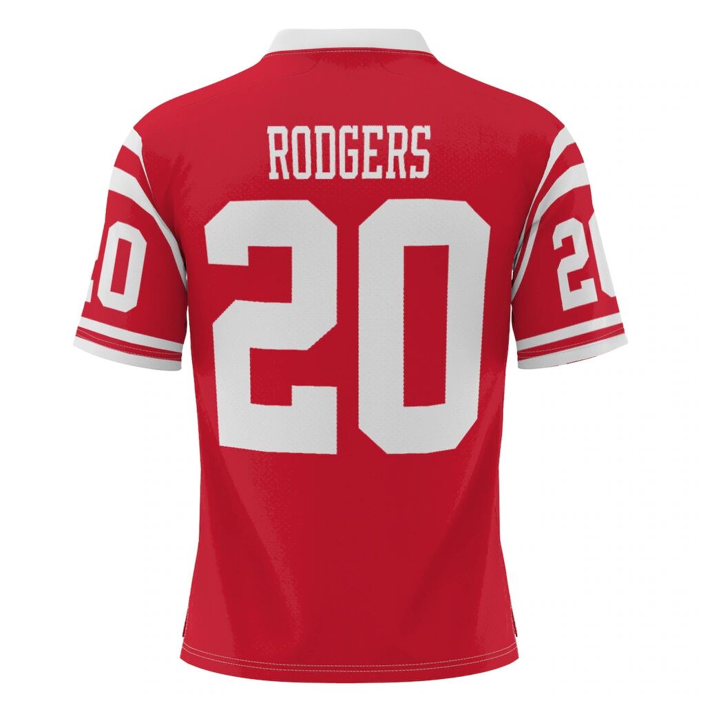 Johnny Rodgers Nebraska Huskers GameDay Greats Lightweight Fashion Heisman Jersey - Scarlet