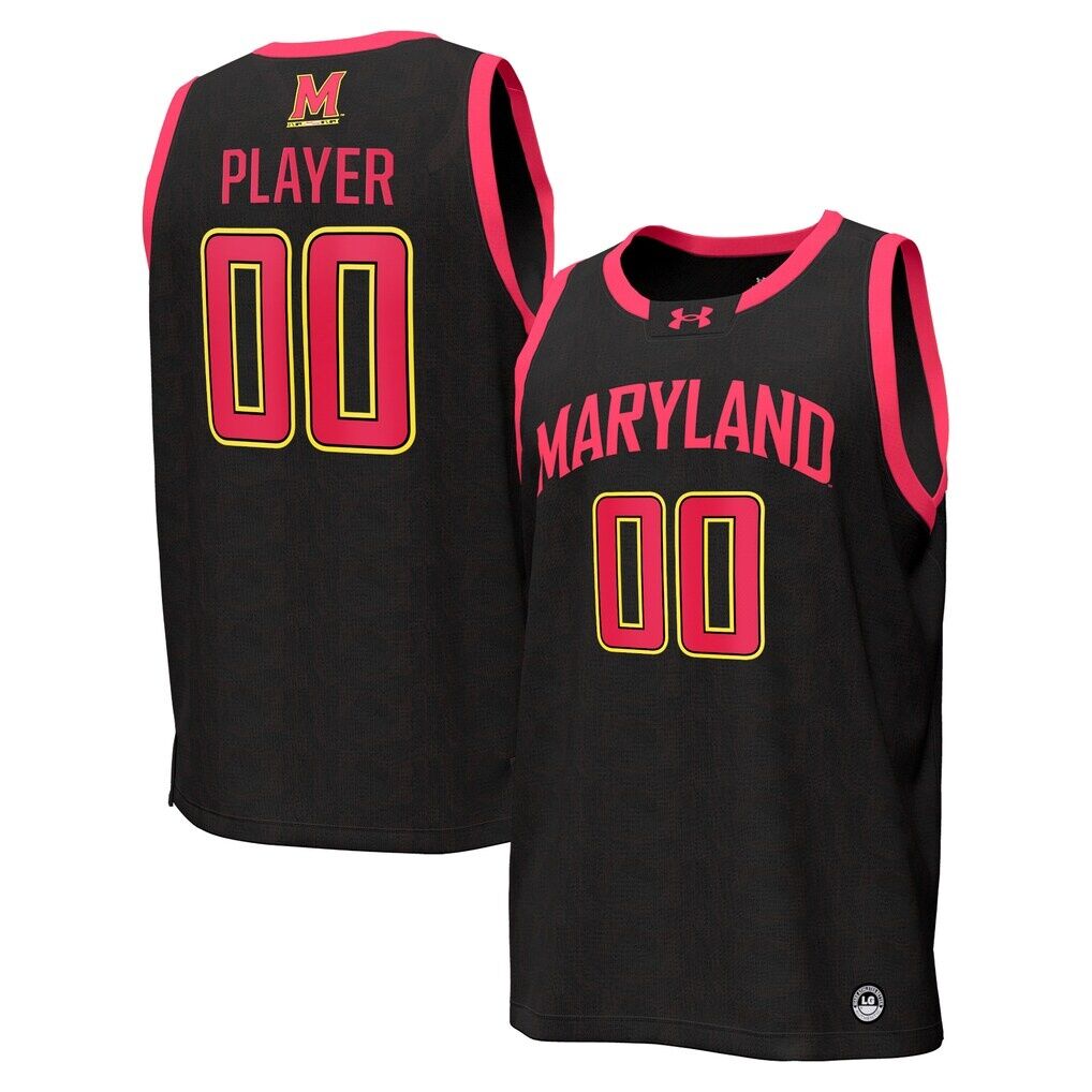 Maryland Terrapins Under Armour Unisex NIL Pick-A-Player Women's Basketball Replica Jersey