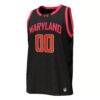 Maryland Terrapins Under Armour Unisex NIL Pick-A-Player Women's Basketball Replica Jersey - Black - Side View