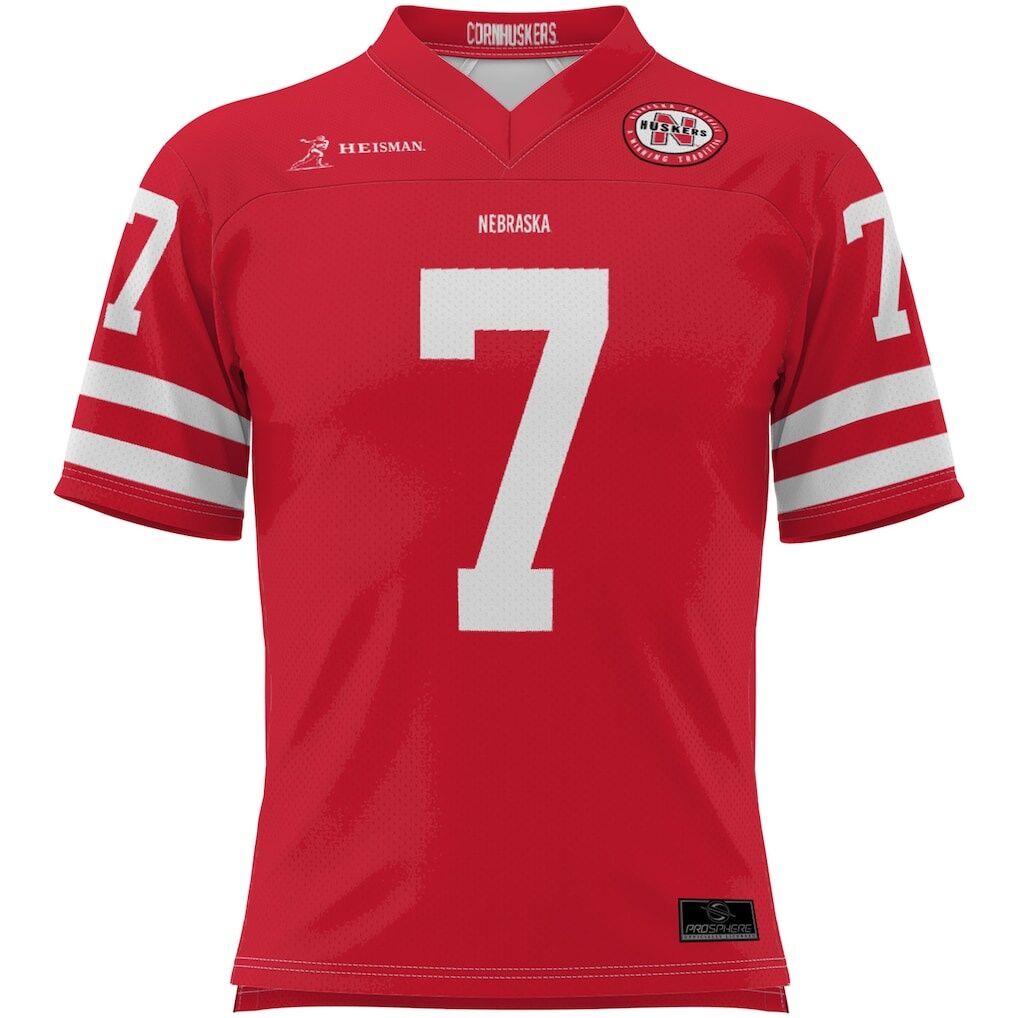 Eric Crouch Nebraska Huskers GameDay Greats Youth Heisman Football Jersey - Scarlet