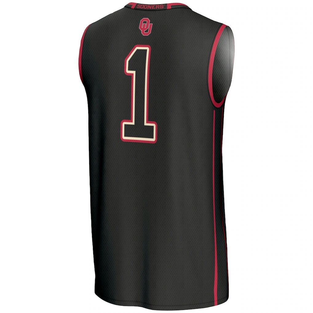 #1 Oklahoma Sooners GameDay Greats Unisex Lightweight Basketball Jersey