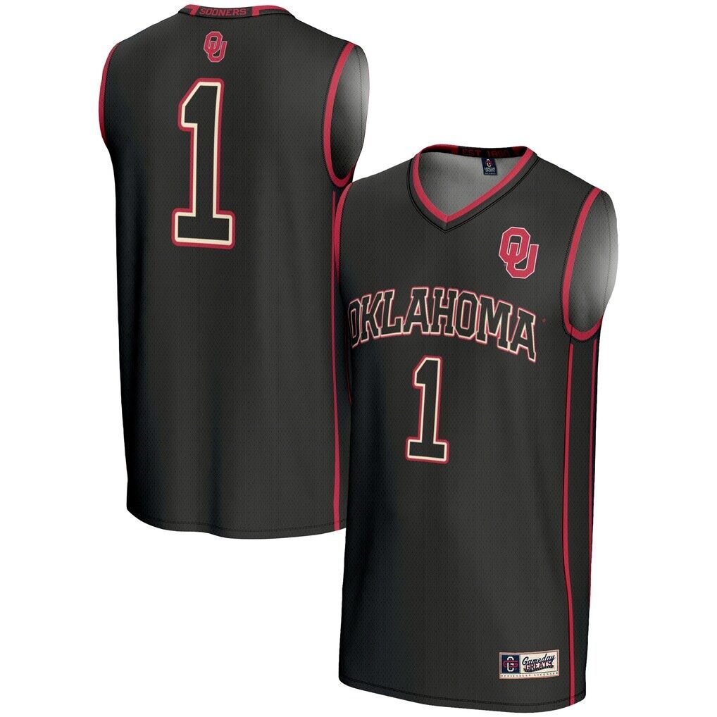 #1 Oklahoma Sooners GameDay Greats Unisex Lightweight Basketball Jersey