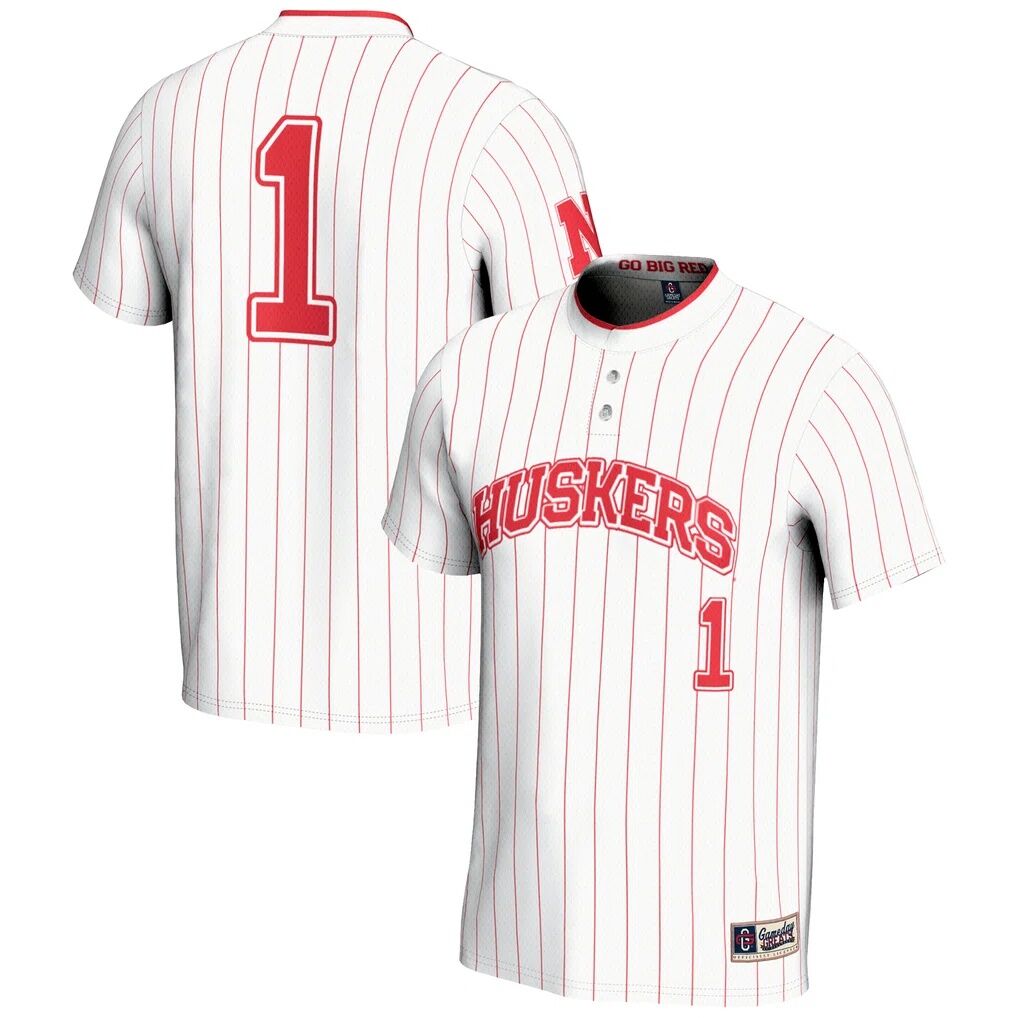 #1 Nebraska Huskers GameDay Greats Youth Lightweight Softball Jersey
