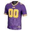 LSU Tigers GameDay Greats Youth Icon Print NIL Pick-A-Player Football Jersey - Purple - Side View