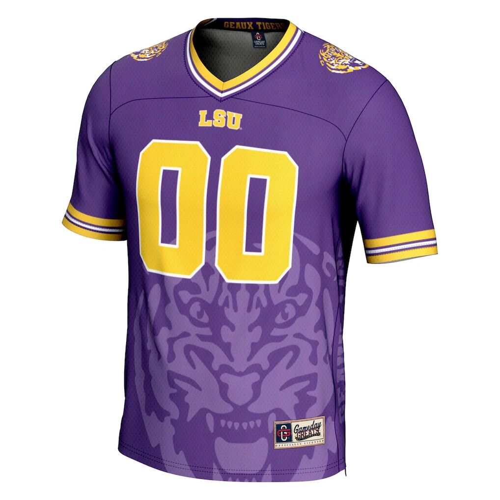 LSU Tigers GameDay Greats Youth Icon Print NIL Pick-A-Player Football Jersey