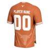 Texas Longhorns GameDay Greats Youth Icon Print NIL Pick-A-Player Football Jersey - - Detail View