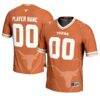 Texas Longhorns GameDay Greats Youth Icon Print NIL Pick-A-Player Football Jersey - - Front View