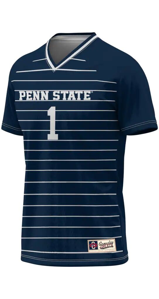 #1 Penn State Nittany Lions GameDay Greats Unisex Women's Soccer Lightweight Fashion Jersey