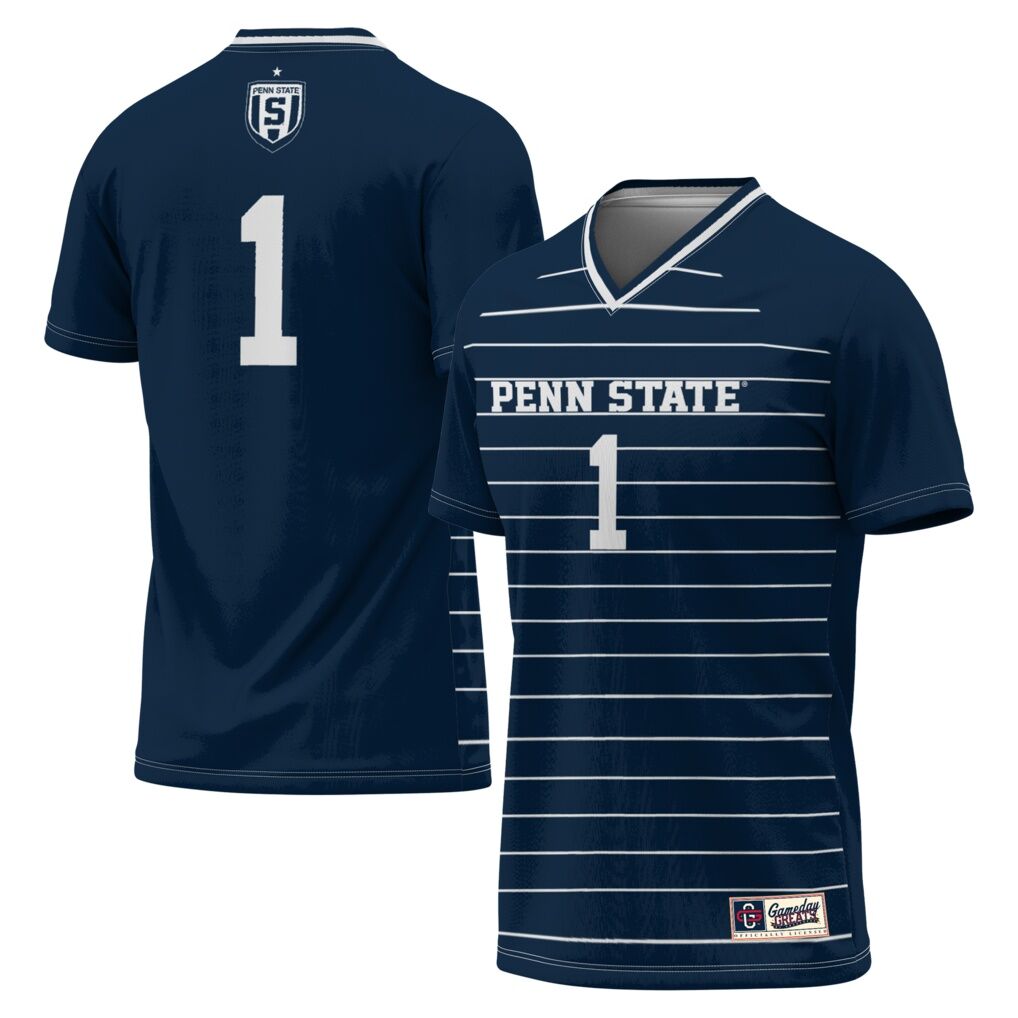#1 Penn State Nittany Lions GameDay Greats Youth Women's Soccer Lightweight Fashion Jersey