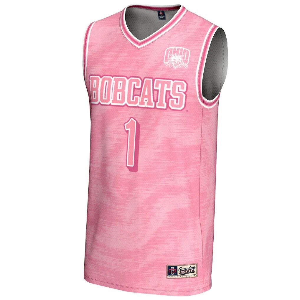 #1 Ohio Bobcats GameDay Greats Unisex Lightweight Basketball Fashion Jersey