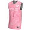 #1 South Florida Bulls GameDay Greats Unisex Lightweight Basketball Fashion Jersey - Pink - Side View