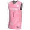 #1 NDSU Bison GameDay Greats Unisex Lightweight Basketball Fashion Jersey - Pink - Side View