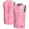 #1 New Hampshire Wildcats GameDay Greats Unisex Lightweight Basketball Fashion Jersey - Pink - Front View
