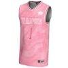 #1 New Hampshire Wildcats GameDay Greats Unisex Lightweight Basketball Fashion Jersey - Pink - Side View