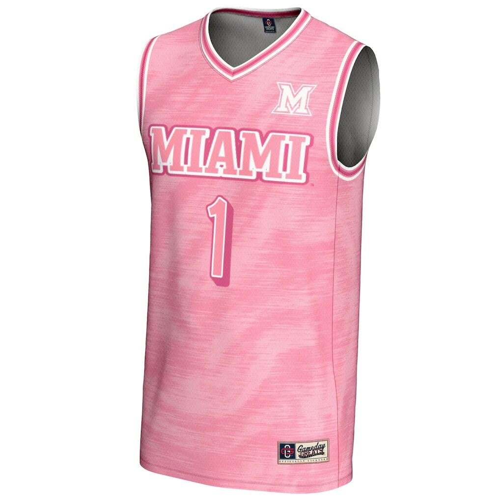 #1 Miami University RedHawks GameDay Greats Unisex Lightweight Basketball Fashion Jersey