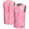 #1 Utah State Aggies GameDay Greats Youth Lightweight Basketball Fashion Jersey - Pink - Front View