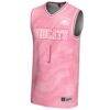 #1 Ohio Bobcats GameDay Greats Youth Lightweight Basketball Fashion Jersey - Pink - Side View
