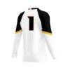 #1 VCU Rams GameDay Greats Youth Women's Volleyball Lightweight Fashion Jersey - White - Detail View