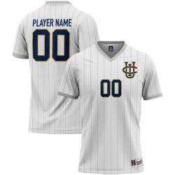 UC Irvine Anteaters GameDay Greats NIL Pick-A-Player Lightweight Men's Soccer Jersey - White - Front View