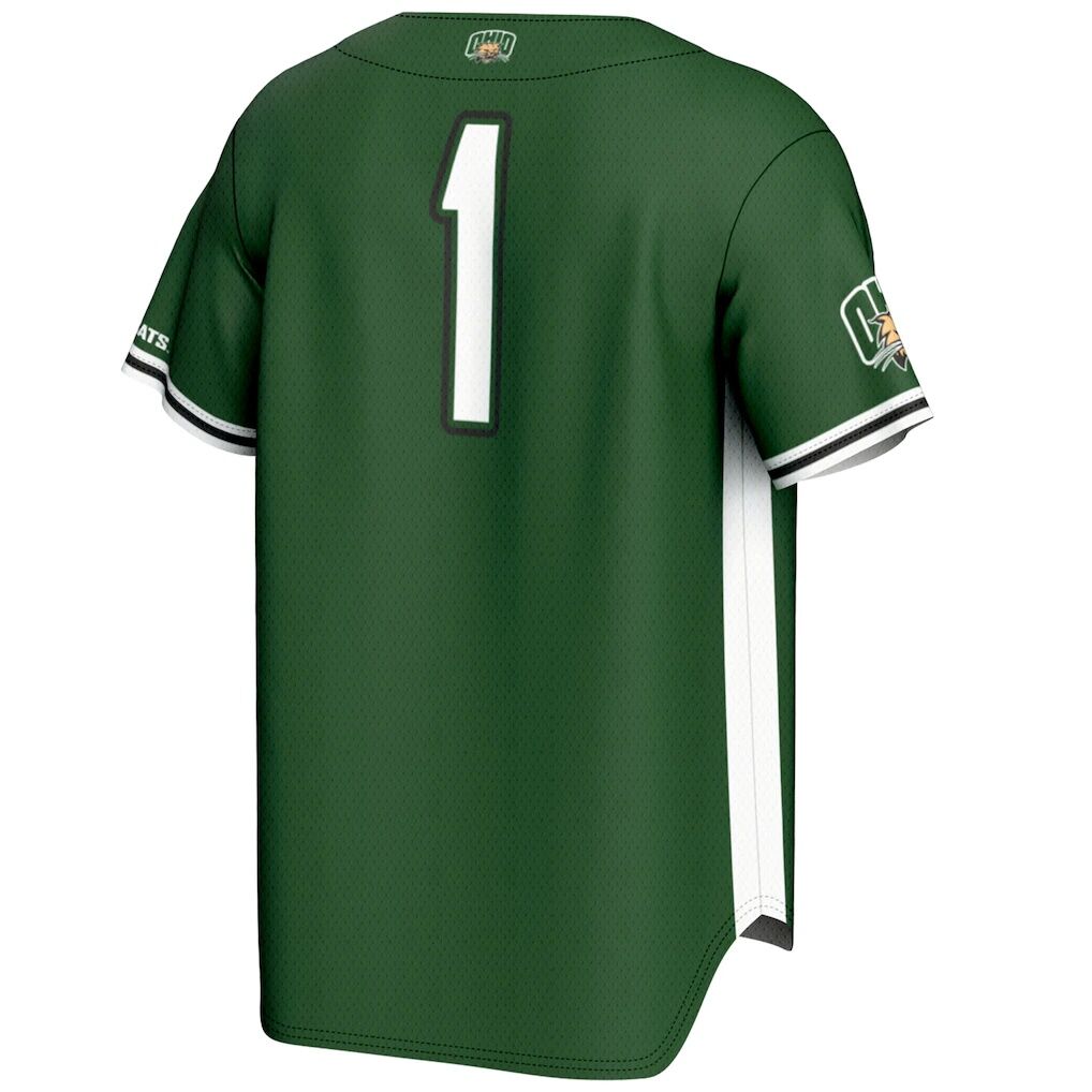 #1 Ohio Bobcats GameDay Greats Lightweight Baseball Fashion Jersey