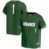 #1 Ohio Bobcats GameDay Greats Lightweight Baseball Fashion Jersey - Green - Front View