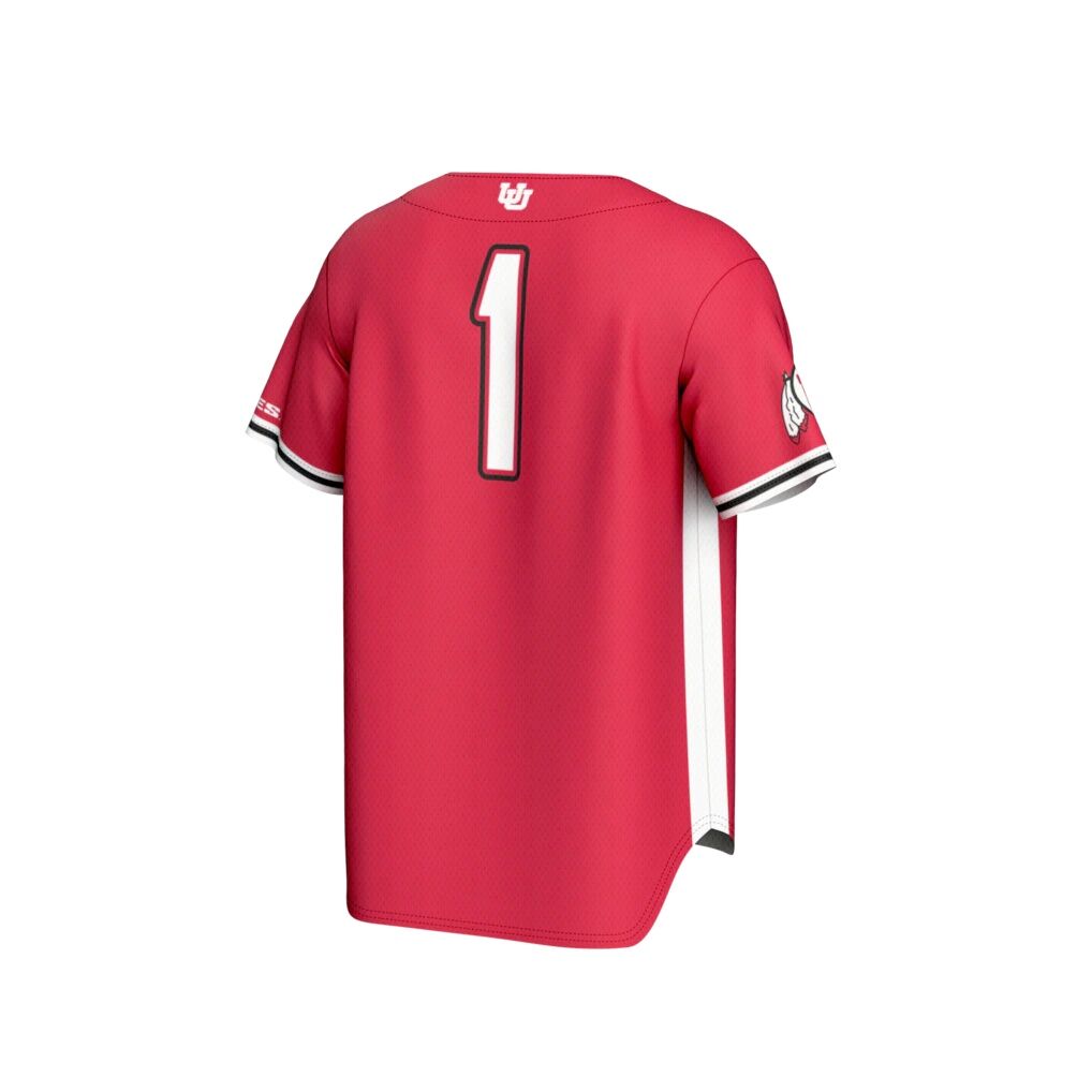 #1 Utah Utes GameDay Greats Youth Lightweight Baseball Fashion Jersey