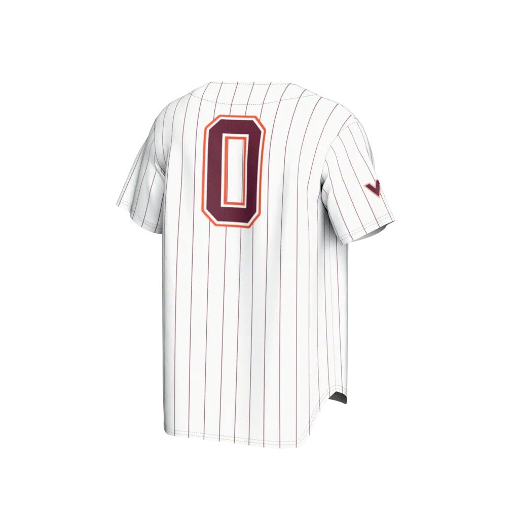 #0 Virginia Tech Hokies GameDay Greats Youth Lightweight Baseball Fashion Jersey