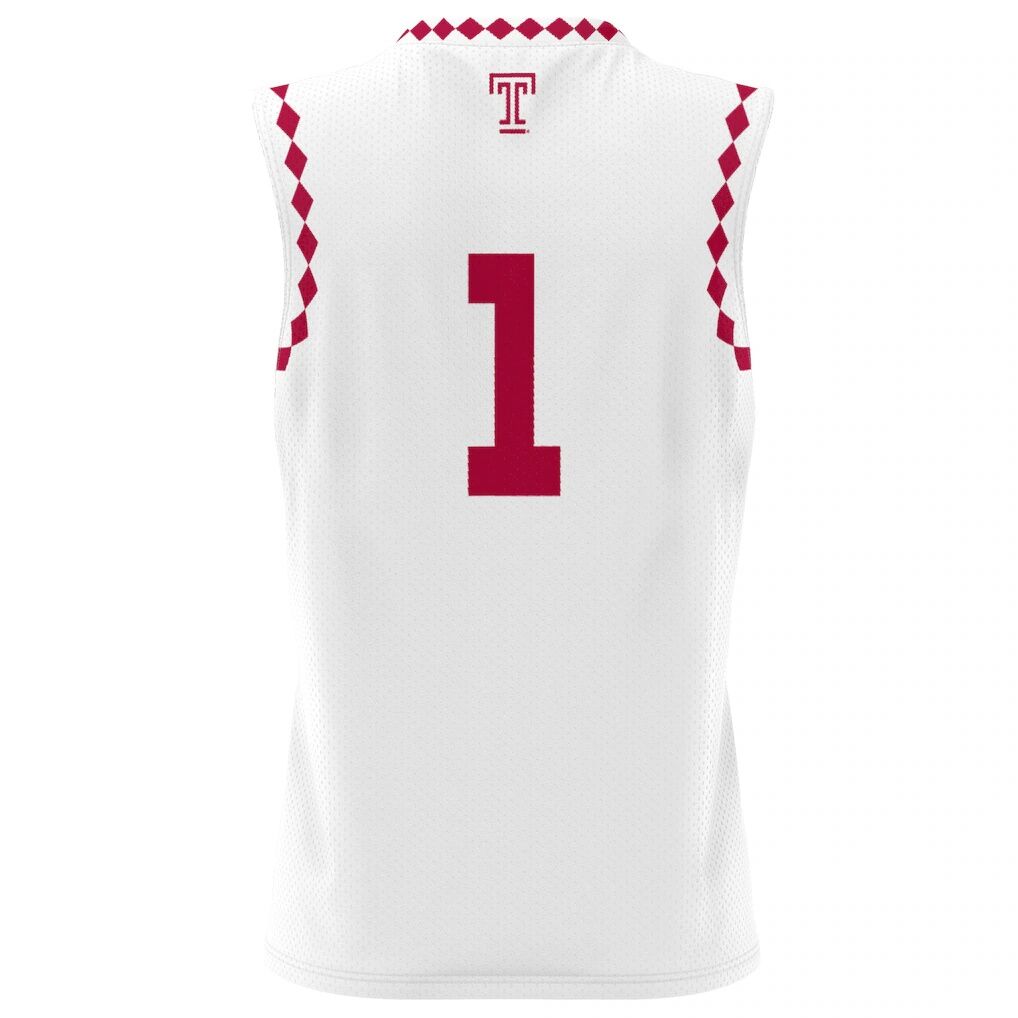 #1 Temple Owls GameDay Greats Unisex Lightweight Men's Basketball Fashion Jersey