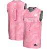 #1 UMass Minutemen GameDay Greats Unisex Lightweight Basketball Jersey - Pink - Front View
