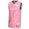 #1 UMass Minutemen GameDay Greats Unisex Lightweight Basketball Jersey - Pink - Side View