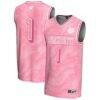 #1 UMass Minutemen GameDay Greats Youth Lightweight Basketball Jersey - Pink - Front View