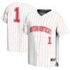 #1 Western Kentucky Hilltoppers GameDay Greats Youth Lightweight Baseball Fashion Jersey - White - Front View