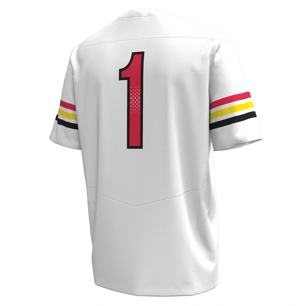 #1 Maryland Terrapins Under Armour Replica Football Jersey